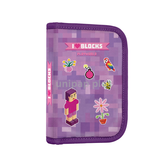 penál 1patrový 2 chlopně prázdný Playworld Gil