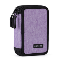 penál 3patrový prázdný Unicolor Violet