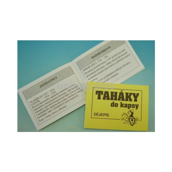 taháky Dějepis