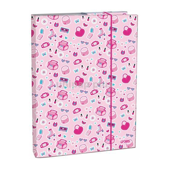 box na sešity A4 Pinky