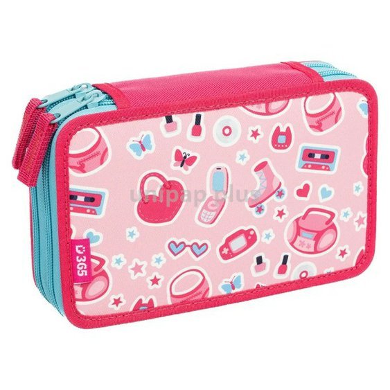 školní penál dvoupatrový Pinky