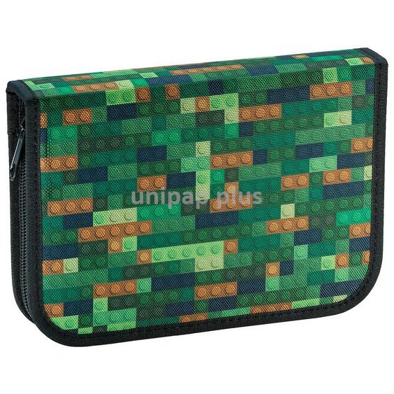 školní penál jednopatrový Cubes