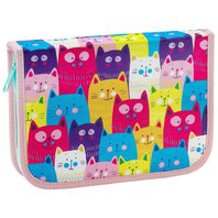 školní penál jednopatrový Kittens