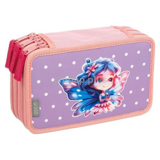 školní penál třípatrový Fairy