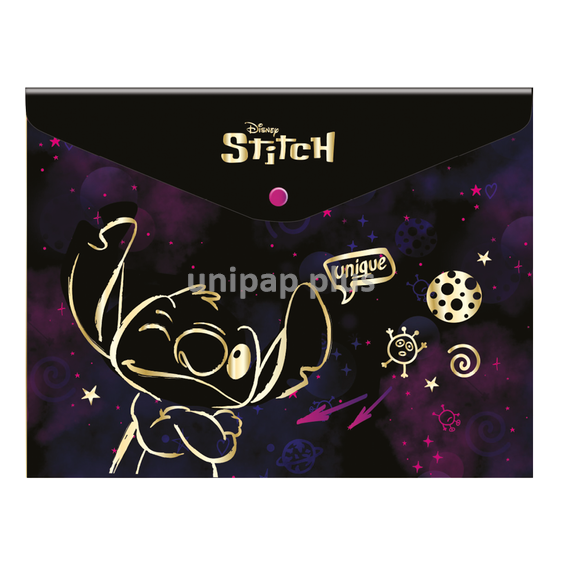 desky s drukem A4 Colorino Stitch Gold 2