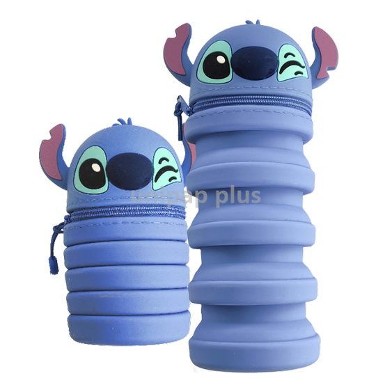 etue silikonová Colorino s hlavou Stitch mix 4 barev