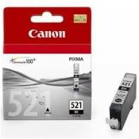 cartridge Canon CLI-521 černá 9 ml 665 stran