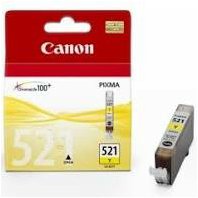 cartridge Canon CLI-521 žlutá